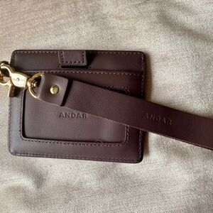 Denner Wallet Brown Leather Card Holder